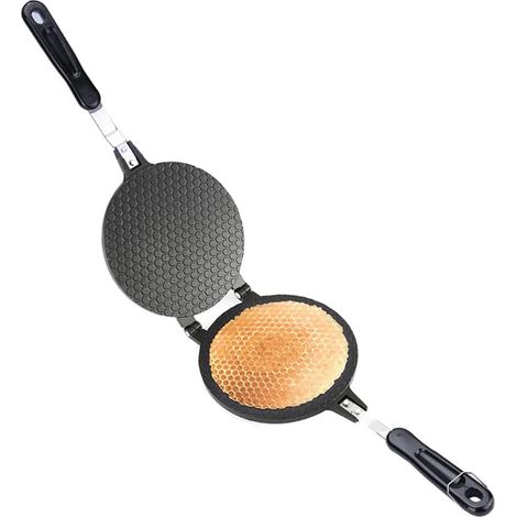 Crepiere Cooker Ice Cream Cone Waffle Maker Honeycomb (1/5)