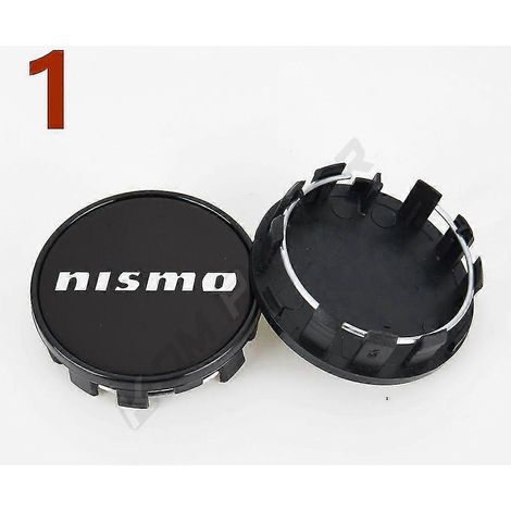 4 cache-moyeux de roue 54 mm/50 mm avec emblème Nismo Z Impul, autocollant, 1 (1/4)