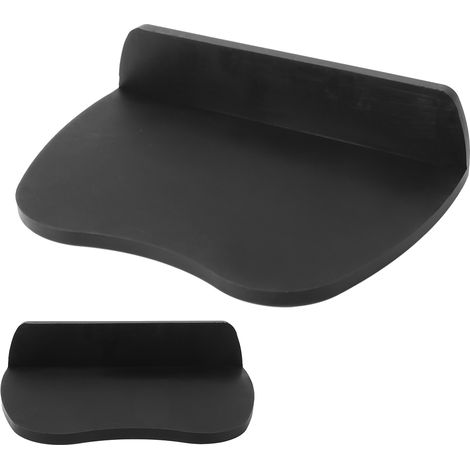 Verdickter Silikon-Kaffeepulver-Tamperhalter, Tampermatte, Küchenkaffeezubehör, Schwarz (1/5)