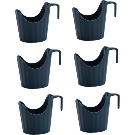 Lot De 6 Porte-gobelets À Café - Support Anti-brûlure pour Bureau Portable (1/5)