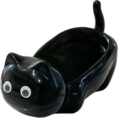 Dessus De Cuvette Chats Mignons, Déco, Salle De Bain, Cuisine, Céramique, Blanc, Bureau, Mignon, Hygiène (1/5)