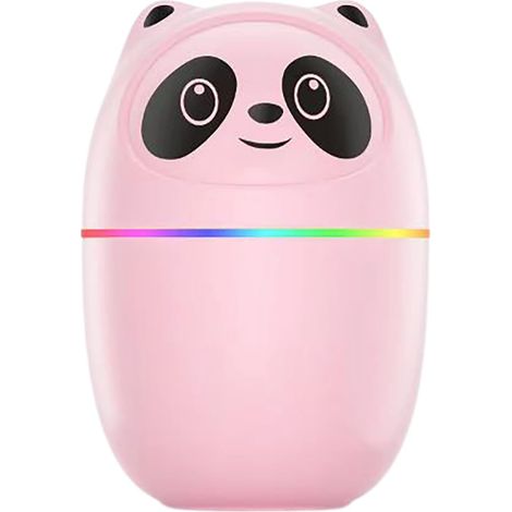Humidificador de interior, humidificador de vapor frío, humidificador de aire pequeño y silencioso (rosa) (1/5)