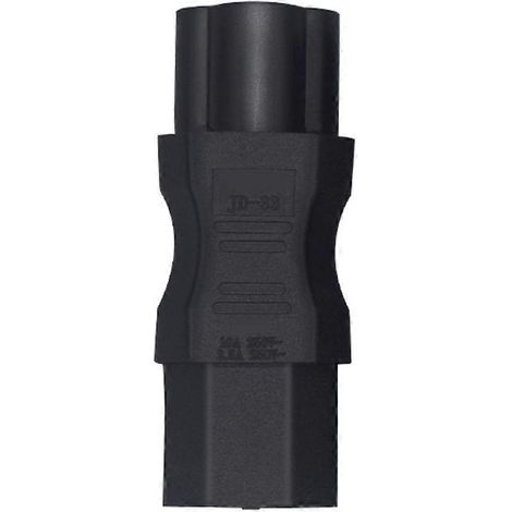 PDU C6 Stecker auf C15 Buchse Kleeblattadapter C6 auf C15 PVC-Netzteil