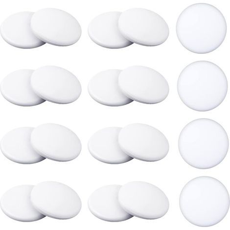 20 Pieces Door Stopper Wall Protector Adhesive Bumper Protector Reusable Shock Absorbing Silicone Wall Protectors Door Knobs with Adhesive, Shock Absorbing Gel for Protection (1/5)