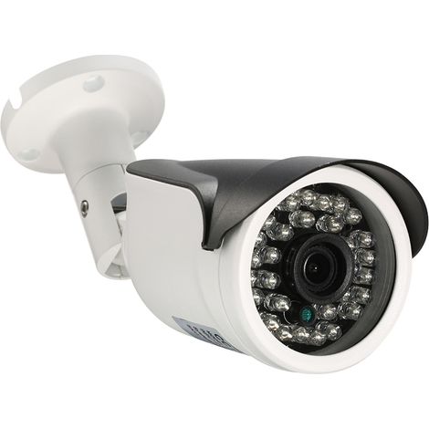 Caméra IP PoE 3 MP étanche avec vision nocturne infrarouge, compatible P2P et application Android/iOS, détection de mouvement (1/5)