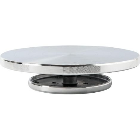 Pottery Tower, 360° Swivel Stand, Turntable, Metal Clay Turntable, Pottery Spinner Carving Tool, 16cm (1/5)