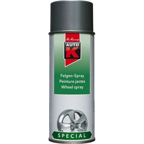 Peinture spécial jantes argent titane Auto-K 400ml (1/2)