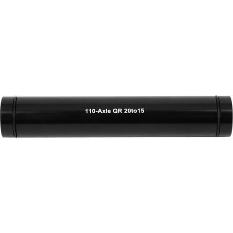 Axe de fourche avant VTT 20mm à 15mm en alliage d'aluminium, tube de 110mm pour accessoires vélo (1/5)