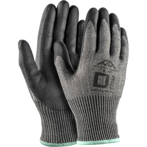 Gants de protection confortables anti-coupure pour surfaces sèches et huileuses CUT ACTIVE GEAR (Lot de 12) Grigio 11
