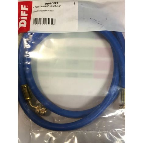 Diff 906031 - Flexible bleu BP 1.5m 5/16"
