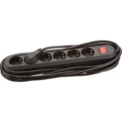 Bachmann SMART ciabatta 6 uscite 1,5m nera