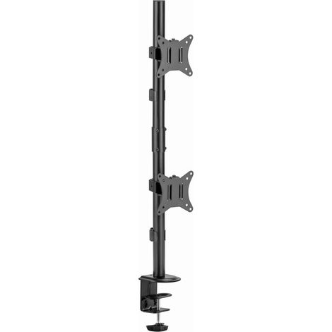 Gembird MA-D2-02 Soporte de Escritorio Vertical para Monitores 17"/32" VESA 100 Max 9Kg Negro (1/5)
