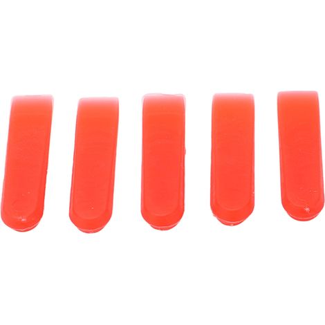 1000 pièces cales de nivellement carrelage 5mm PE rouge resistances a l'usure espaceurs pour pose decoratif (1/5)