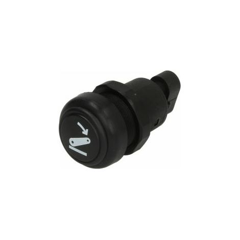 Interruttore a pulsante Pneutron Nero (1/3)