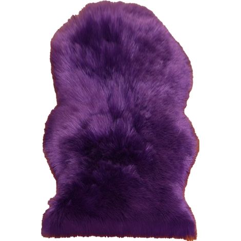 Tapis En Peau De Mouton - Fausse Fourrure Blanche - Épaisseur 7 Cm - Pour Chambre Salon Cheminée - 1 Pièce (1/5)