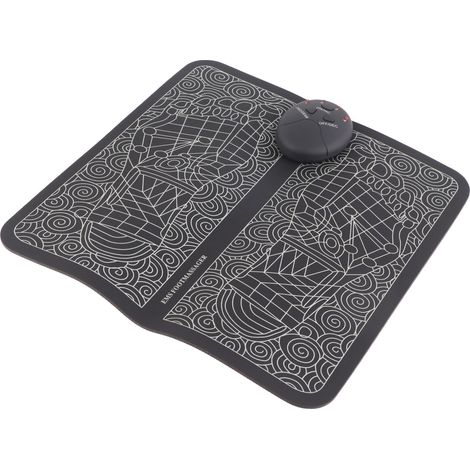Tapis de massage électrique pliable pour les pieds, outil de relaxation par points d'acupuncture pour soulager la fatigue et les douleurs (1/5)