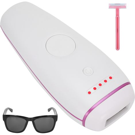 IPL-Haarentfernungsgerät (Intense Pulsed Light) mit 500.000 Lichtimpulsen, schmerzfrei, 5 Intensitätsstufen, für den Heimgebrauch (1/5)