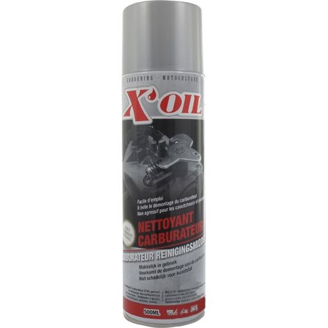 Nettoyant carburateur aérosol 500 ml – Produit d'entretien pour cuisine – Nettoyage efficace des carbus – Pour moteurs 2 temps et 4 temps