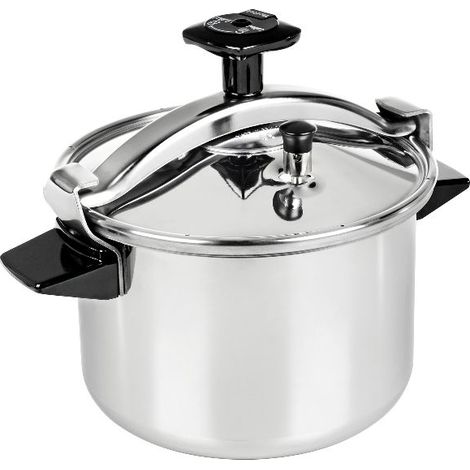 SEB – Autocuiseur inox 4,5L avec fond Diffusal tous feux – 4 sécurités – Panier vapeur et livre de recettes inclus