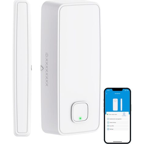 Capteur de Porte, Accessoires pour Serrure connectée, nécessite l'utilisation d'un WIFIBOX, Notification à Distance de l'état d'ouverture/Fermeture de la Porte (1/5)