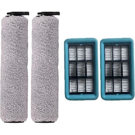 Pour Bissell CrossWave HF2/3845N/3831, Accessoires Remplaçables, Brosse à Rouleau Lavable, Filtre HEPA (1/4)