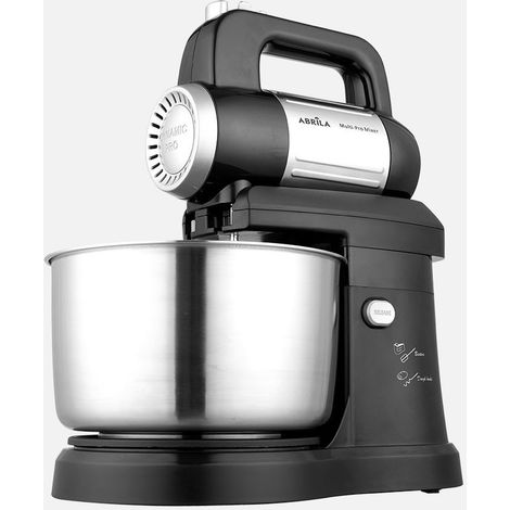 Moulin à pâte Sirena Noir 500W 5 vitesses Bol3l Ac.inox.pulso,anti-dérapant 34x31x19cm (1/4)