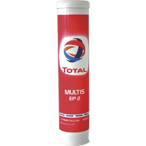 Graisse Total Multis EP2 400G – Graisse extrême pression NLGI 2 – Lubrification paliers lisses et roulements – Applications agricoles et industrielles – Line Cross