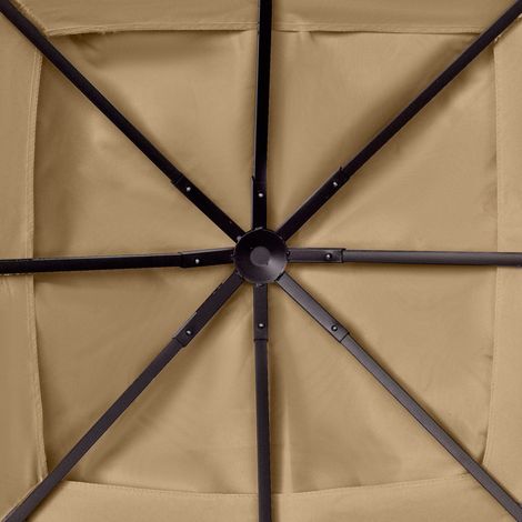 Pavillondach Ersatzdach Sonnenschutz 298x295 Polyester HAVRYA (1/4)