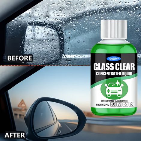 KineShineX Hochauflösende grüne Glasverstärkungsbeschichtung, wasserdichte Scheibenwaschflüssigkeit für Autos (1/4)