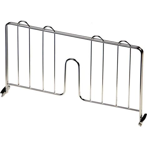 Archimede étagère métallique séparateur vertical cm 36 x h. 20 cuisine salle de bains garage placard
