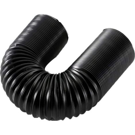 Lntyq Tuyau d'admission d'air Automobile Universel ID 2,5 Pouces (63mm) Tuyau de Conduit d'expansion Flexible d'admission d'air modifié s'étendant jusqu'à 1 mètre (1/5)