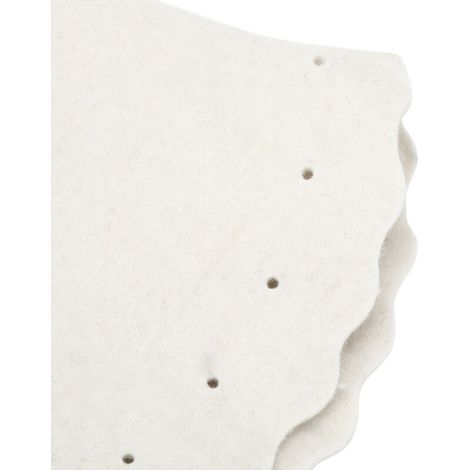 Chapeau de Sauna Wool Felt Sauna Hat Blanc - Chapeau Homme/Femme - Coton Blanc - 1 X Hat