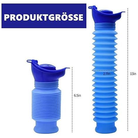 Portable Urinal Urinal for Men Portable Mobile Urine Bottle for Camping Hiking (1/4)