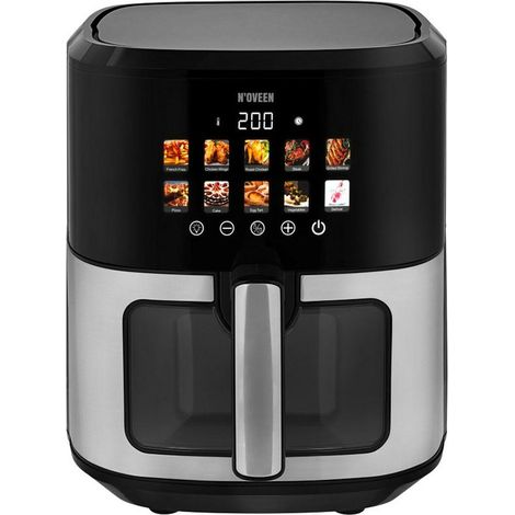 Noveen AF770 X Line freidora de aire negra 6,5 litros