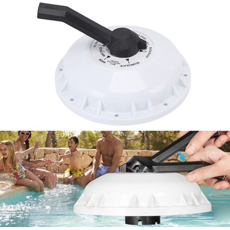 Gruppo valvola di testa per tubo piscina 272422 con guarnizione a sfioro e molla di compressione - compatibile con 261142/261049/261050 - ABS - 2 pollici (1/4)