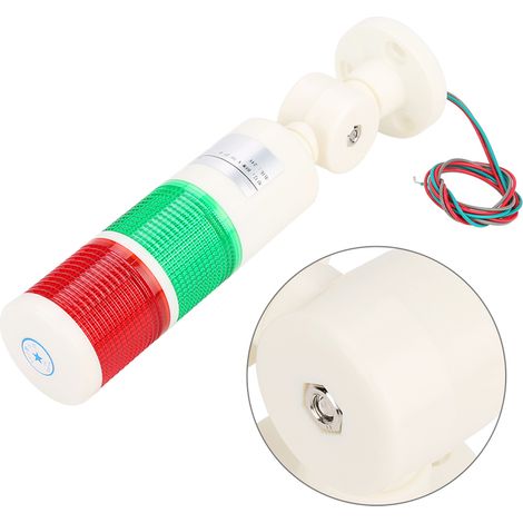 BEM-X-50-2T-D Zweifarbige LED-Alarmanzeige, mehrschichtige LED-Warnleuchte, LED dauerhaft eingeschaltet, 24 V DC (1/5)