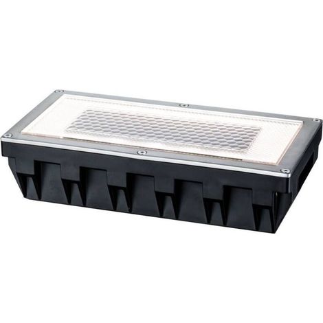 Lampe solaire encastrable Box 0.6 W acier inoxydable, transparent(e) (1/5)