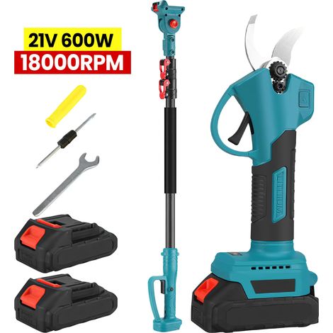 Sécateur perche 600W 25MM 6 pouces 2M Makita 18V 2 batteries (1/5)