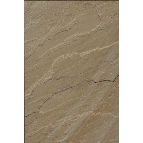 Warm Buff Indian Sandstone Paving Slab 900mm x 600mm