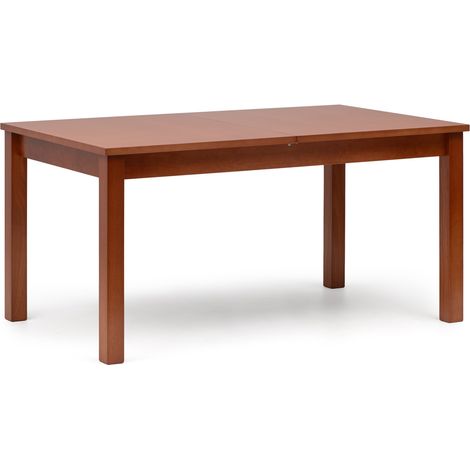 Mesa Comedor Extensible 150195x90x75cm  con mecanismo central maderas naturales (1/5)