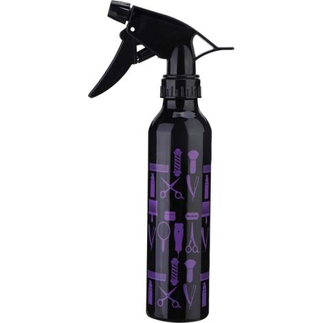 Laca para peluquería, 300 ml (morada y negra)