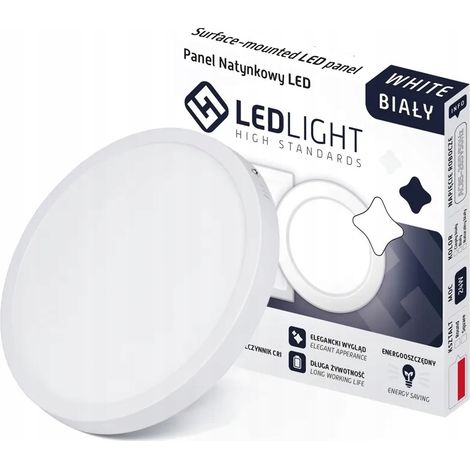Lampada da soffitto a LED PANNELLO DA SUPERFICIE 18W NON-FLINKING CCD LAMPADA LED DA SUPERFICIE ROTONDA (1/5)