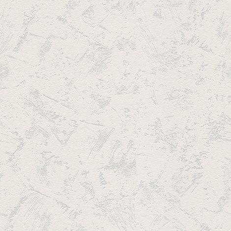 BRICOFLOR Papier peint à peindre Papier peint intissé À peindre Blanc - 10,05 x 0,53 m