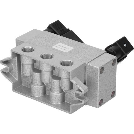 Pneumatisches Magnetventil, 2 Positionen, 5-Wege-Elektroregler, G1/2 Zoll, K25D2H‑15, 6 Hz, DC 24 V (1/5)