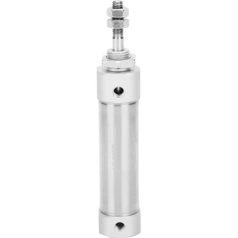 Vérin Pneumatique Double Effet Miniature Tige Simple Course Acier Inoxydable CDJ2B16-25B (1/5)