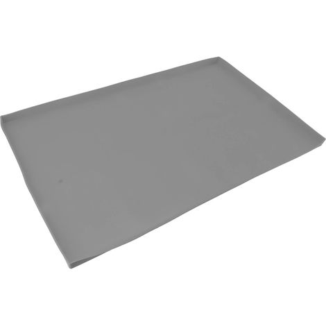 Plancha de Cuisson en Silicone, Tapis de Protection pour Barbecue Blackstone 28 Pouces, Gris, Résistant à la Chaleur (1/5)