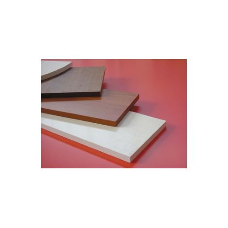 Mensola Squadrata Bianca Cm.100X20X1,8 - 5 Pz (1/2)