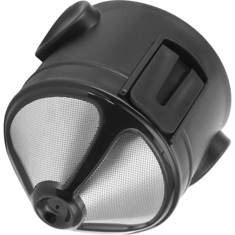 cm großer Kaffeefilter aus Edelstahl, faltbar, kegelförmig, wiederverwendbar, Kannenzubehör (1/5)