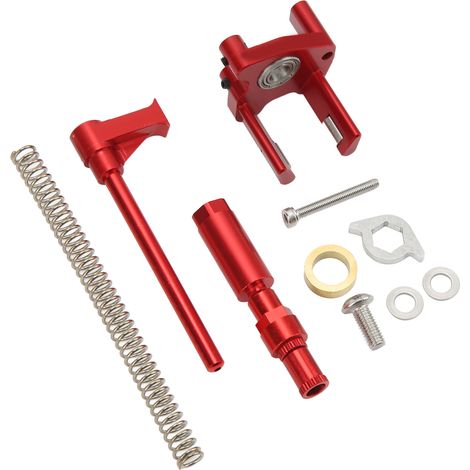 LP Litepro 2-3-Gang-Schaltwerkset, federbelasteter Kettenschieber für Brompton, rot (1/5)