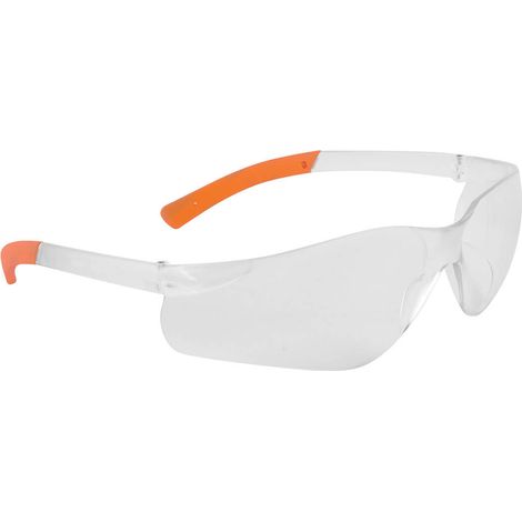 Occhiali Pan View Colore: Incolore/arancione Taglia - Portwest